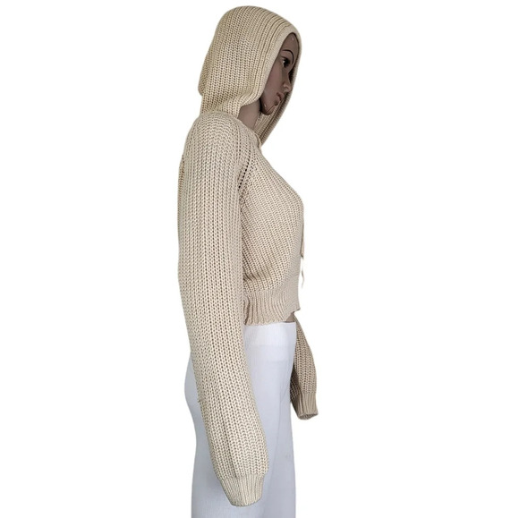 Lovers & Friends Crystal Knit Hoodie - Picture 3 of 4